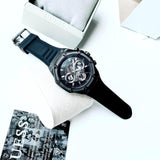 Guess Momentum Black Dial Black Rubber Strap Watch for Men - GW0263G4 Authentic Buy Shop Now