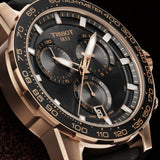 Tissot Supersport Chrono Black Dial Black Leather Strap Watch for Men - T125.617.36.051.00 Authentic Buy Shop Now