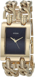 Guess Trend Multi Chain Black Dial Gold Steel Strap Watch for Women - U1117L5 Authentic Buy Shop Now