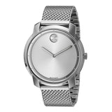 Movado Bold Silver Dial Silver Mesh Bracelet Watch For Women - 3600241 Authentic Buy Shop Now
