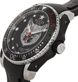 Gucci Dive Feline Black Dial Black Rubber Strap Watch For Men - YA136323 Authentic Buy Shop Now
