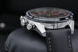 Tag Heuer Carrera Year of The Rabbit Automatic Chronograph Black Dial Black Leather Strap Watch for Men - CBN2A1L.FC6521 Authentic Buy Shop Now