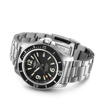 Breitling Superocean Automatic 44mm Black Dial Silver Steel Strap Watch for Men - A17367D71B1A1 Authentic Buy Shop Now