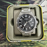 Fossil Brox Multifunction Black Dial Silver Steel Strap Watch for Women - BQ2797 Authentic Buy Shop Now
