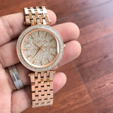 Michael Kors Darci Rose Gold Dial Rose Gold Steel Strap Watch for Women - MK3439 Authentic Buy Shop Now