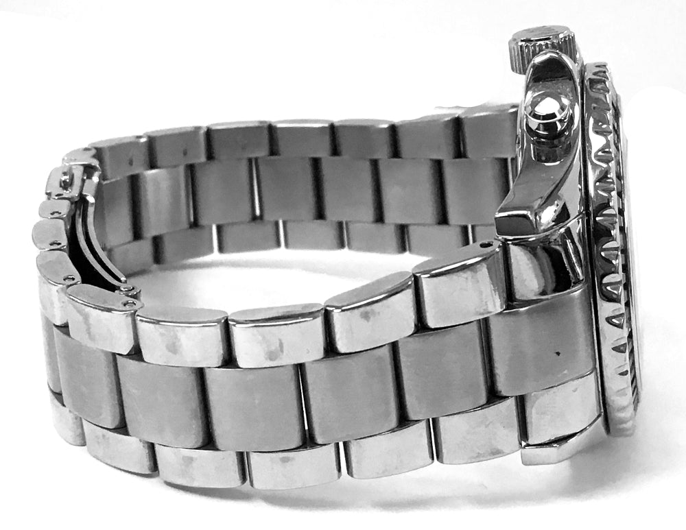 Michael Kors Everest Chronograph Black Dial Silver Steel Strap Watch For Women - MK5753 Authentic Buy Shop Now