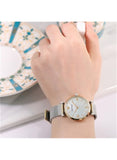 Emporio Armani Gianni T Bar Mother of Pearl Dial Silver Mesh Bracelet Watch For Women - AR2068 Authentic Buy Shop Now