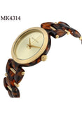 Michael Kors Delray Gold Dial Two Tone Steel Strap Watch for Women - MK4314 Authentic Buy Shop Now