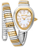 Just Cavalli Aversa Mother of Pearl Dial Two Tone Steel Strap Watch for Women - JC1L222M0055 Authentic Buy Shop Now