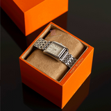 Tory Burch Eleanor White Dial Silver Steel Strap Watch for Women - TBW1069 Authentic Buy Shop Now