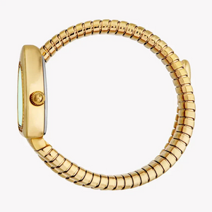 Just Cavalli Lady Snake Green Dial Gold Steel Strap Watch for Women - JC1L249M0035 Authentic Buy Shop Now