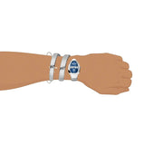 Just Cavalli Vezzoso Blue Dial Silver Steel Strap Watch for Women - JC1L230M0025 Authentic Buy Shop Now