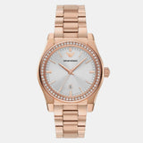 Emporio Armani Federica Analog Mother of Pearl Dial Rose Gold Steel Strap Watch for Women - AR11558 Authentic Buy Shop Now