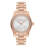 Emporio Armani Federica Analog Mother of Pearl Dial Rose Gold Steel Strap Watch for Women - AR11558 Authentic Buy Shop Now