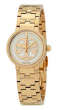 Tory Burch Reva Gold Dial Gold Steel Strap Watch for Women - TBW4011 Authentic Buy Shop Now
