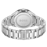 Hugo Boss Runner 3H Light Blue Dial Silver Steel Strap Watch for Men - 1514207 Authentic Buy Shop Now