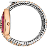 Just Cavalli Cosenza Red Dial Two Tone Steel Strap Watch for Women - JC1L232M0065 Authentic Buy Shop Now