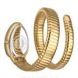 Just Cavalli Glam Evo 4 Green Dial Gold Steel Strap Watch for Women - JC1L229M0035 Authentic Buy Shop Now