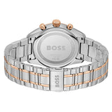 Hugo Boss Grand Prix Chronograph Grey Dial Two Tone Steel Strap Watch for Men - 1514252 Authentic Buy Shop Now