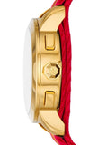 Tory Burch The Tory Chronograph White Dial Tri Tone NATO Strap Watch for Women - TBW1036 Authentic Buy Shop Now