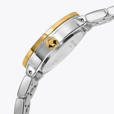 Tory Burch Reva Gold Dial Two Tone Steel Strap Watch for Women - TBW4016 Authentic Buy Shop Now