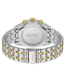 Hugo Boss Skytraveller Chronograph Blue Dial Two Tone Steel Strap Watch for Men - 1514247 Authentic Buy Shop Now