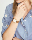 Tory Burch Robinson White Dial Brown Leather Strap Watch for Women - TBW1503 Authentic Buy Shop Now