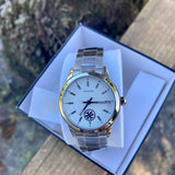 Tory Burch Collins White Dial Silver Steel Strap Watch for Women - TBW1301 Authentic Buy Shop Now