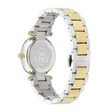 Versace Reve Analog Gold Dial Two Tone Steel Strap Watch for Women - VE8B00324 Authentic Buy Shop Now