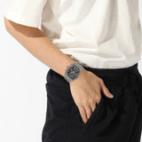 Hugo Boss Skytraveller Chronograph Gunmetal Grey Dial Grey Steel Strap Watch for Men - 1514153 Authentic Buy Shop Now