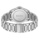 Hugo Boss Strike Black Dial Silver Steel Strap Watch for Men - 1514170 Authentic Buy Shop Now