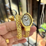 Just Cavalli Novara Silver Dial Gold Steel Strap Watch for Women - JC1L264M0025 Authentic Buy Shop Now