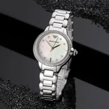 Emporio Armani Mia Mother of Pearl Dial Silver Steel Strap Watch for Women - AR11596 Authentic Buy Shop Now