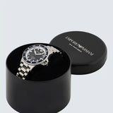 Emporio Armani Sea Explorer Blue Dial Silver Steel Strap Watch for Men - AR60087 Authentic Buy Shop Now