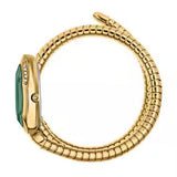 Just Cavalli Serpente Metallica Green Dial Gold Steel Strap Watch for Women - JC1L224M0045 Authentic Buy Shop Now