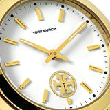 Tory Burch Collins White Dial Gold Steel Strap Watch for Women - TBW1300 Authentic Buy Shop Now