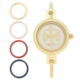 Tory Burch Riva Gold Dial Gold Steel Strap Watch for Women - TBW4029 Authentic Buy Shop Now