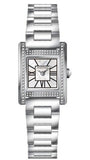 Emporio Armani Genni Analog Mother of Pearl Dial Silver Steel Strap Watch for Women - AR11662 Authentic Buy Shop Now