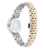 Versace Daphnis Analog Green Dial Two Tone Steel Strap Watch for Women - VEOCA0224 Authentic Buy Shop Now
