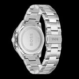Hugo Boss Runner 3H Light Blue Dial Silver Steel Strap Watch for Men - 1514207 Authentic Buy Shop Now