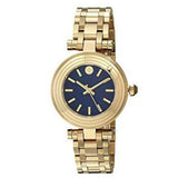 Tory Burch Classic T Black Dial Gold Steel Strap Watch for Women - TBW9010 Authentic Buy Shop Now