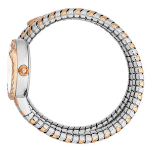 Just Cavalli Enchanting Silver Dial Two Tone Steel Strap Watch for Women - JC1L302M0065 Authentic Buy Shop Now