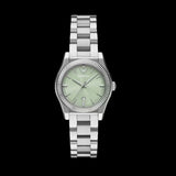 Emporio Armani Federica Mint Green Dial Silver Steel Strap Watch for Women - AR11656 Authentic Buy Shop Now