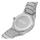 Hugo Boss Candor Green Dial Silver Steel Strap Watch for Men - 1514079 Authentic Buy Shop Now