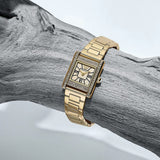 Emporio Armani Genni Crystals Gold Dial Gold Steel Strap Watch for Women - AR11663 Authentic Buy Shop Now