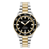 Emporio Armani Sea Explorer Black Dial Two Tone Steel Strap Watch for Men - AR60089 Authentic Buy Shop Now