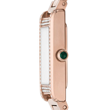 Emporio Armani Genni Green Dial Rose Gold Steel Strap Watch for Women - AR11641 Authentic Buy Shop Now