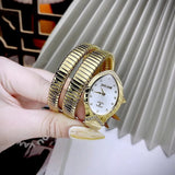 Just Cavalli Classico Lungo White Dial Gold Steel Strap Watch for Women - JC1L248M0025 Authentic Buy Shop Now