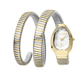 Just Cavalli Glam Evo 4 White Dial Two Tone Steel Strap Watch for Women - JC1L209M0065 Authentic Buy Shop Now