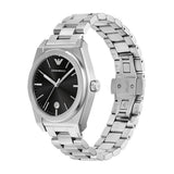 Emporio Armani Frederico Analog Black Dial Silver Steel Strap Watch for Men - AR11622 Authentic Buy Shop Now
